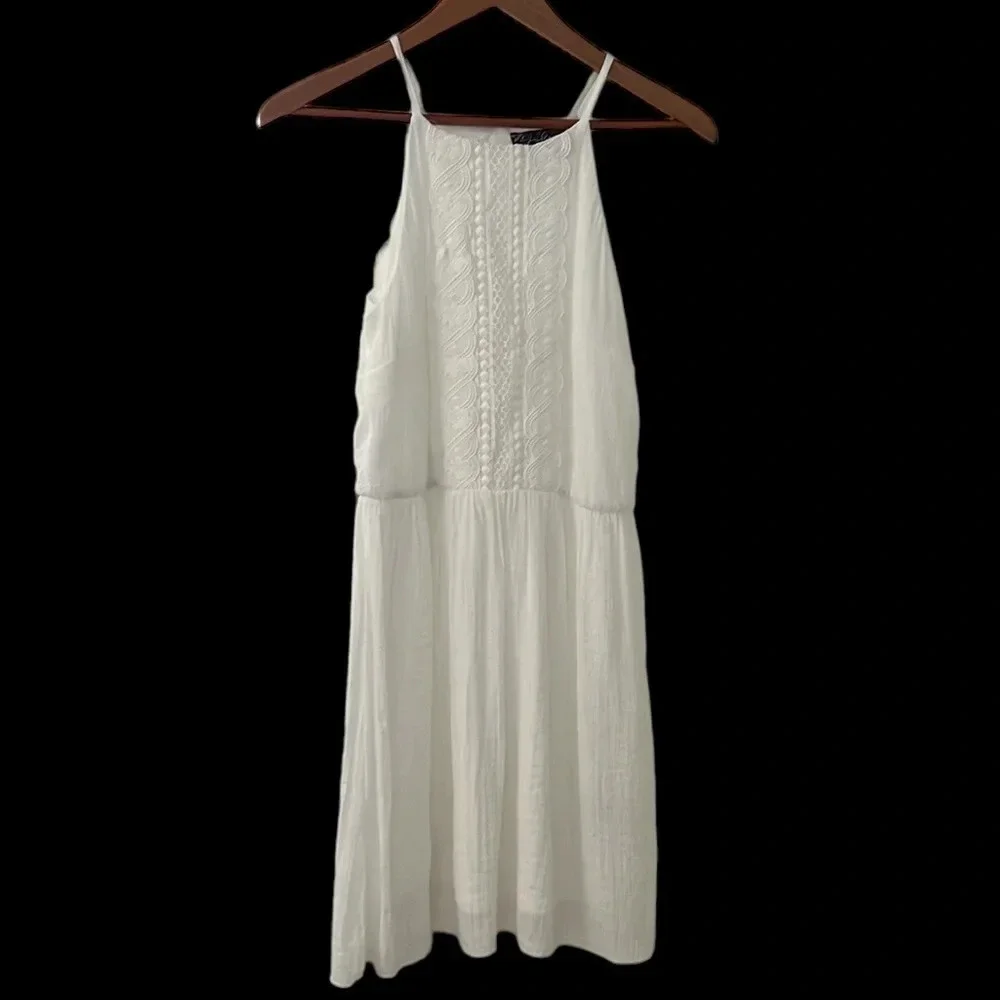 White Boho Dress. J Glee. Size PS - Picture 7 of 8